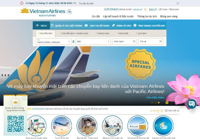 Chiến lược marketing của Vietnam Airlines