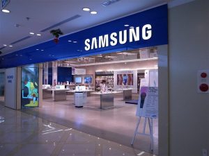 Cửa hàng phân phối các sản phẩm của Samsung 